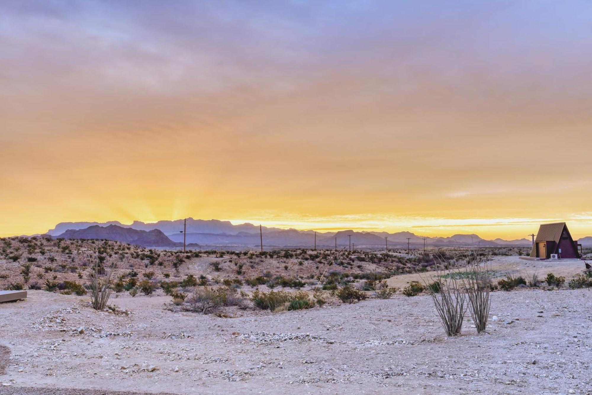 Stardust Big Bend Luxury A-Frame#5 Great Views Βίλα Terlingua Εξωτερικό φωτογραφία