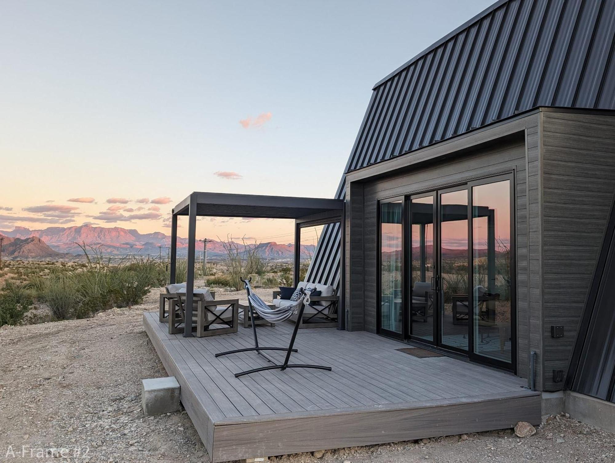 Stardust Big Bend Luxury A-Frame#5 Great Views Βίλα Terlingua Εξωτερικό φωτογραφία